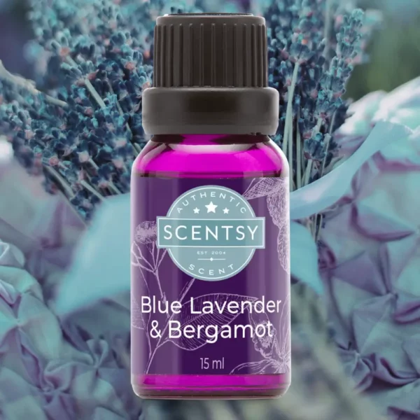 Scentsy Mental Health Awareness Bars (4) Blue Lavender & Bergamot Scentsy Oil