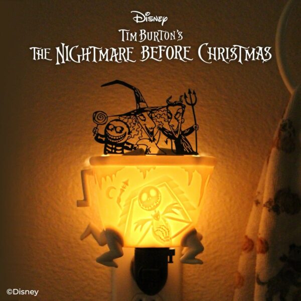 Scentsy Nightmare Before Christmas Lock Shock Barrel Mini Warmer1