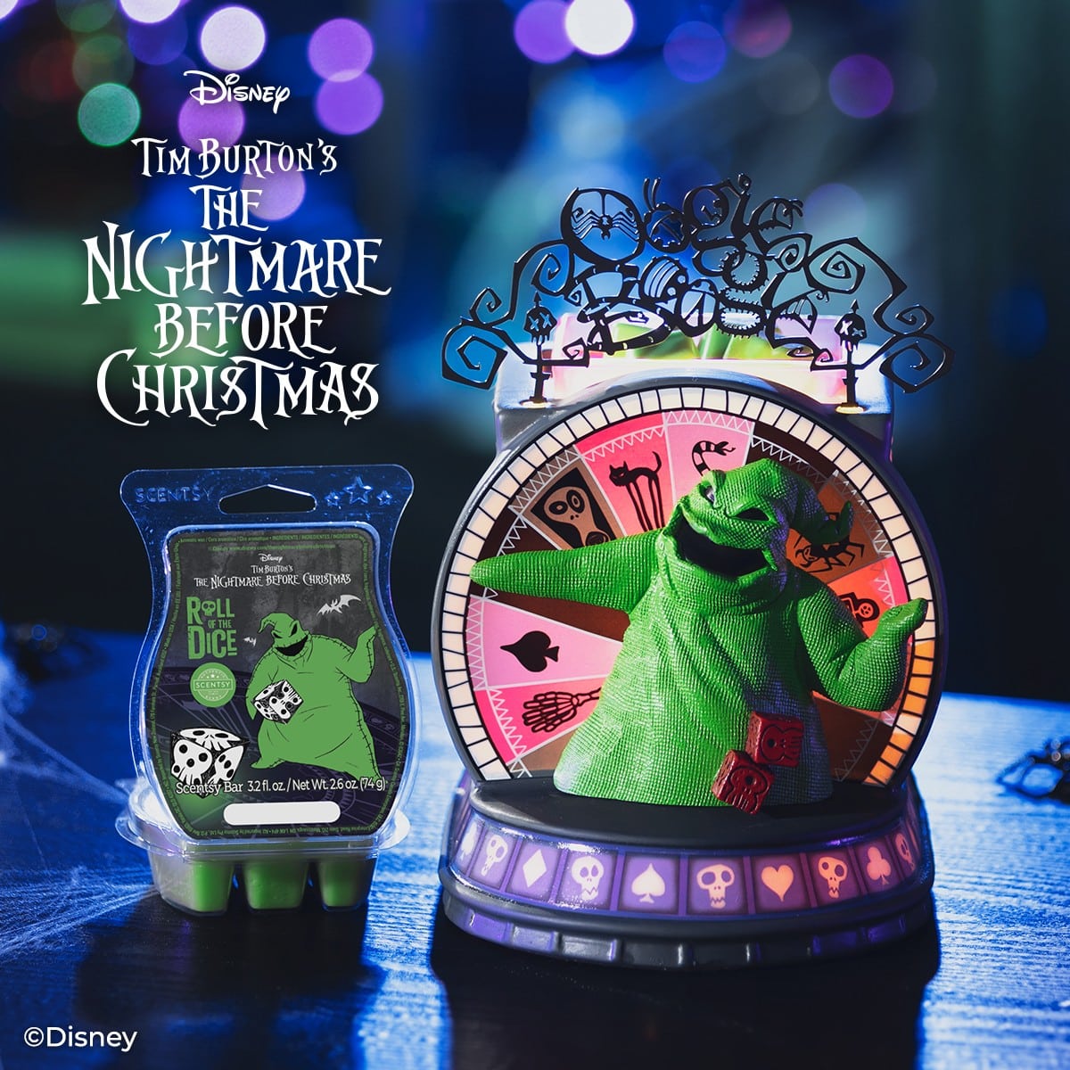 Disney Scentsy Oogie Boogie Warmer & Wax Bar plandetransformacion ...