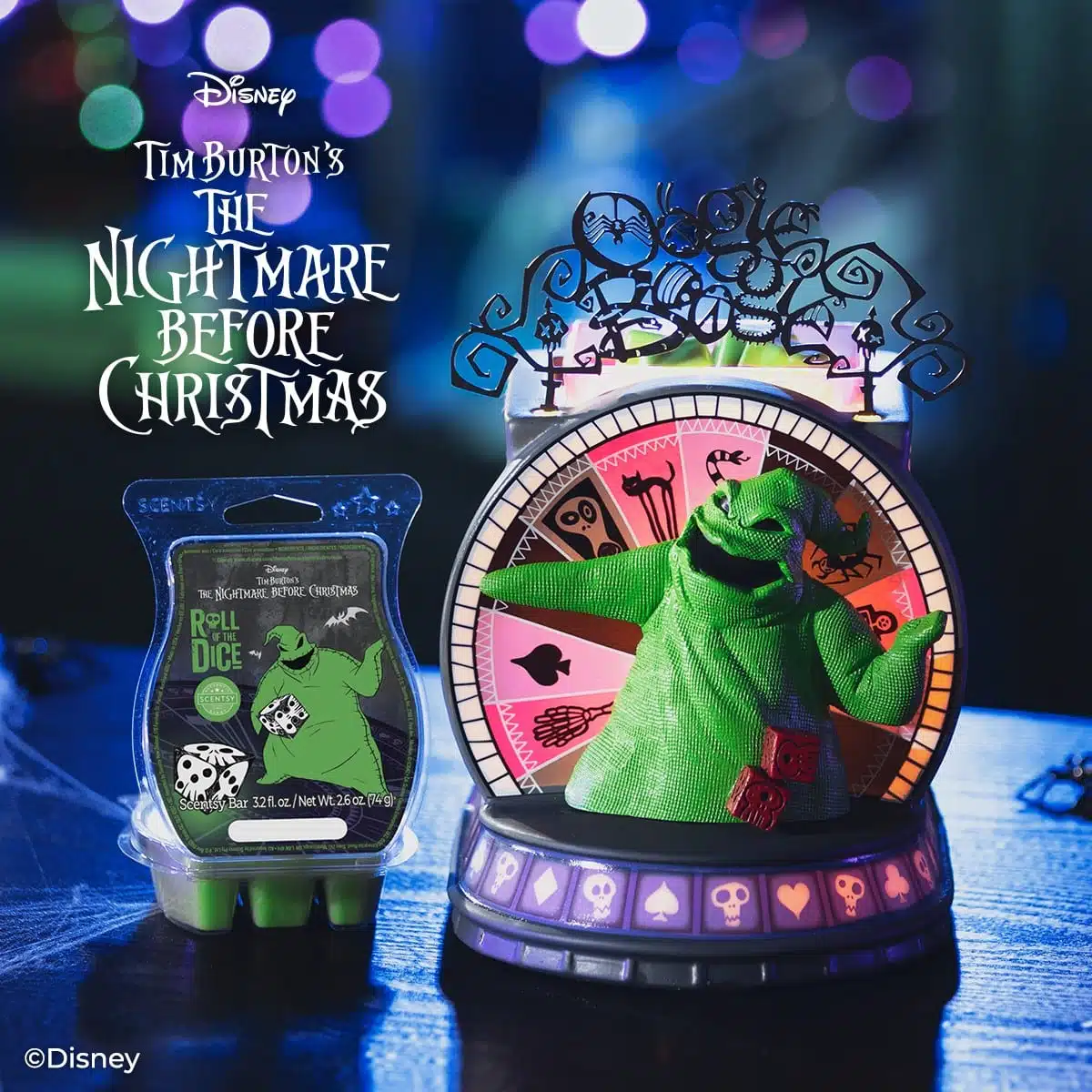 The Nightmare Before Christmas Scentsy Collection 2024 Incandescent