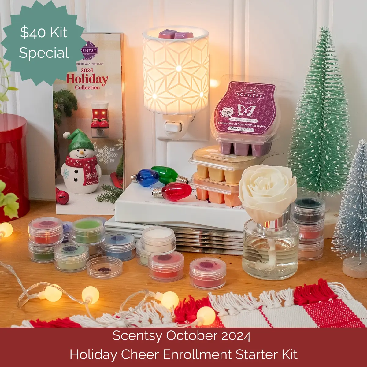 Join Scentsy in October 2024 | $40 Holiday Cheer Starter Kit