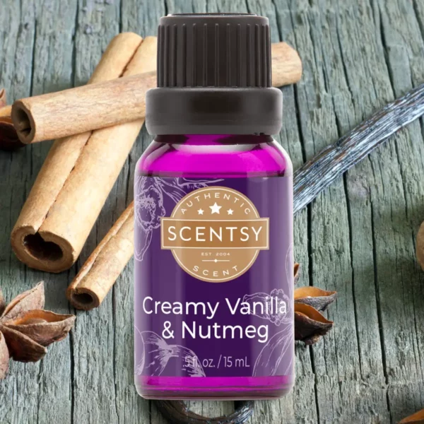 Creamy Vanilla & Nutmeg Natural Scentsy Oil