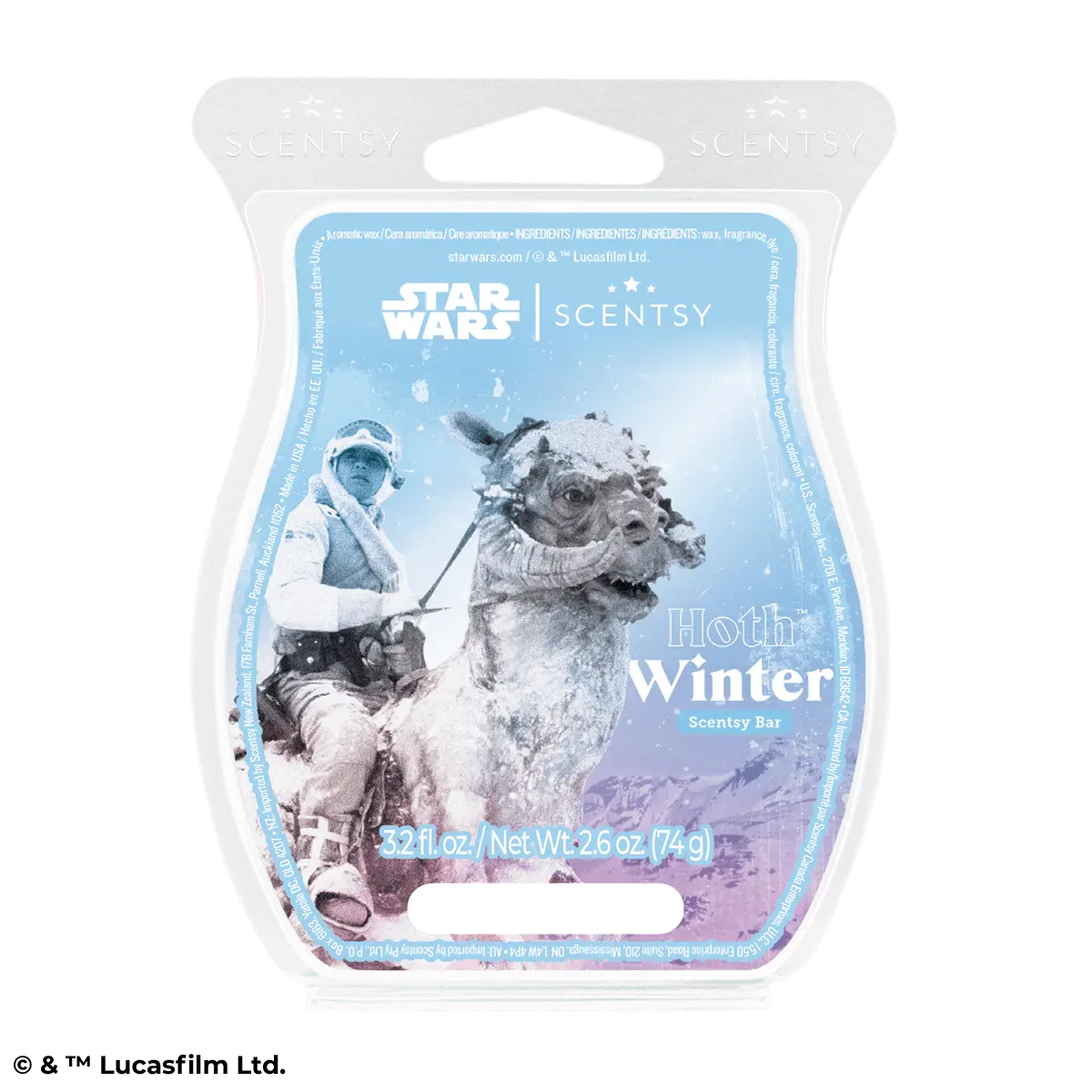Hoth Winter Scentsy Bar | Star Wars