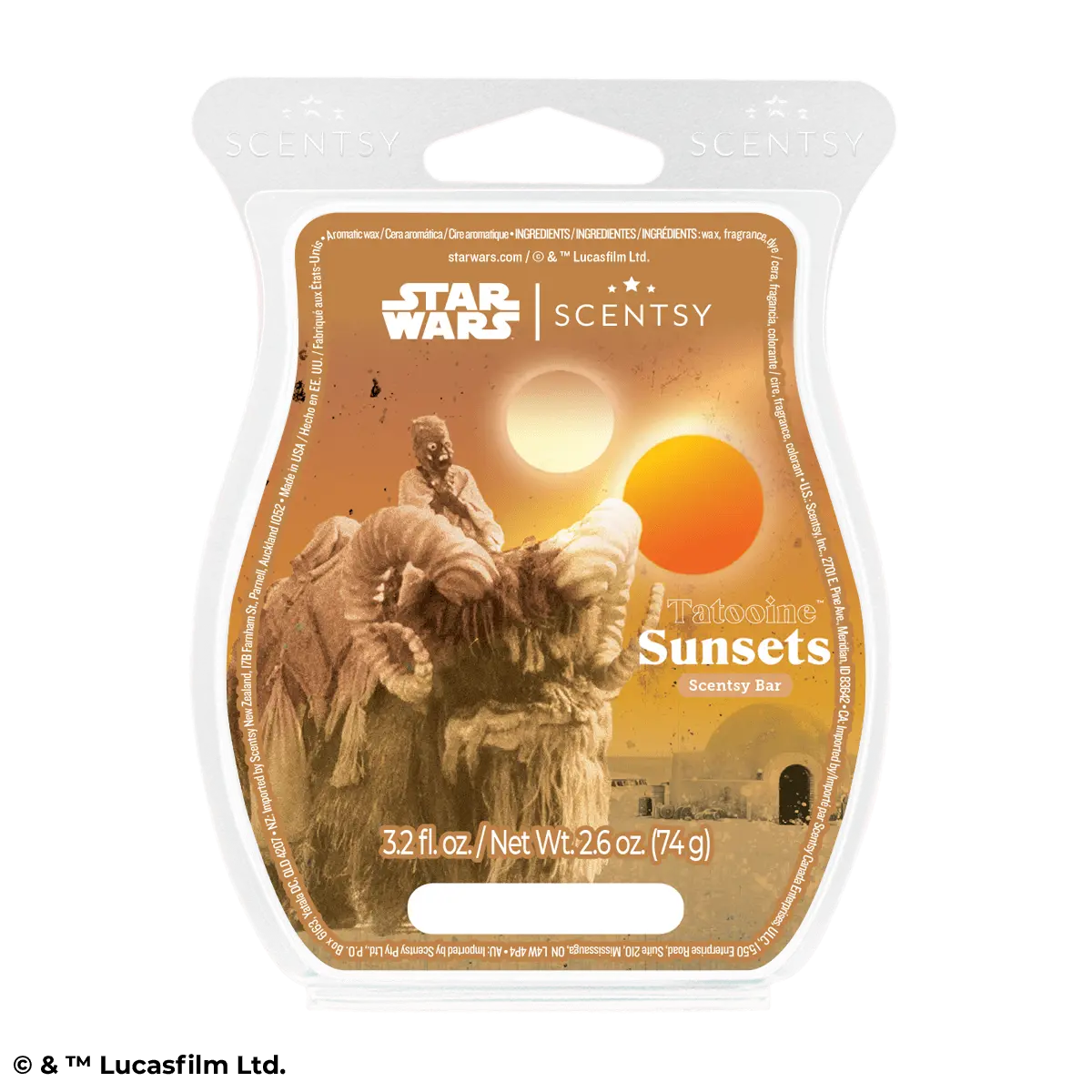 Tatooine Sunsets Scentsy Bar | Star Wars