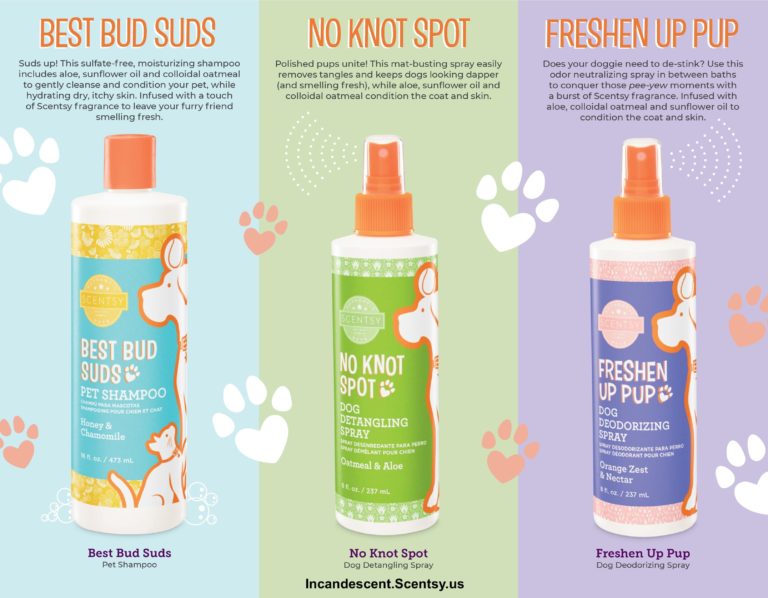 Orange Zest & Nectar Scentsy Dog Shampoo
