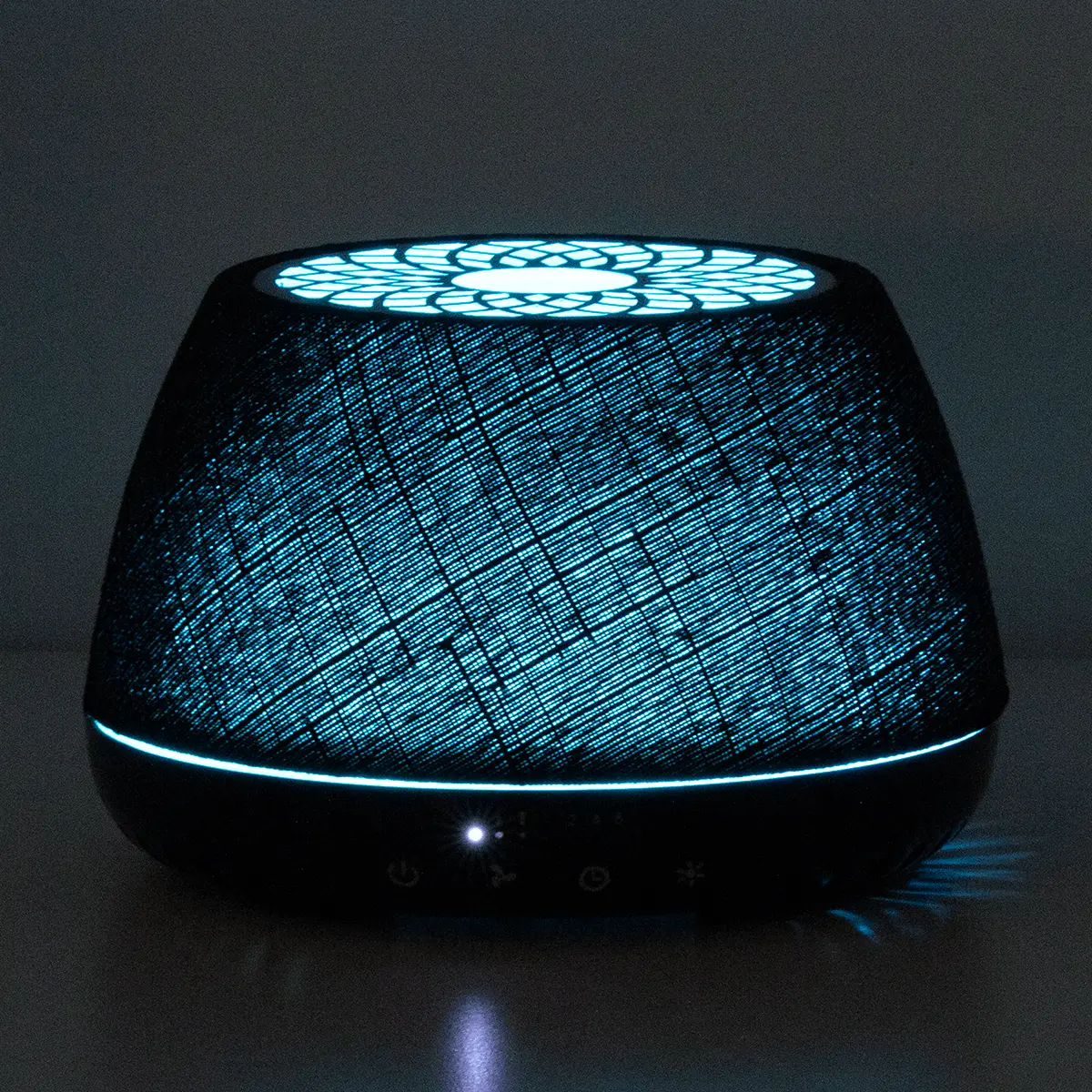 Scentsy Air Quad Large Fan Diffuser - Black Crosshatch