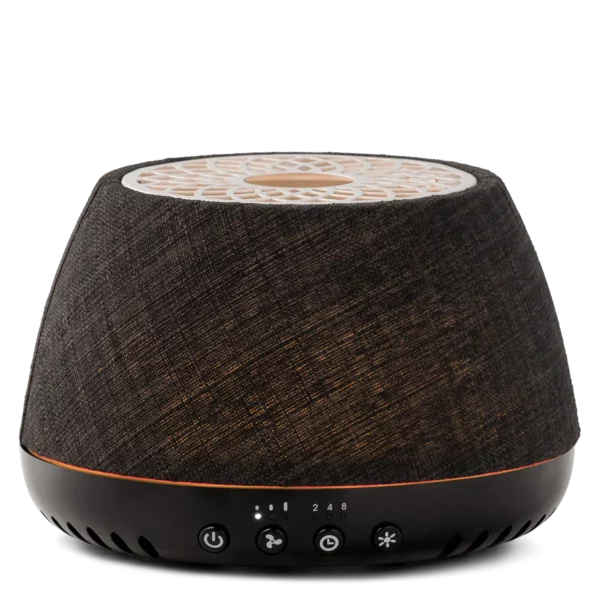Scentsy Air Quad Large Fan Diffuser - Black Crosshatch