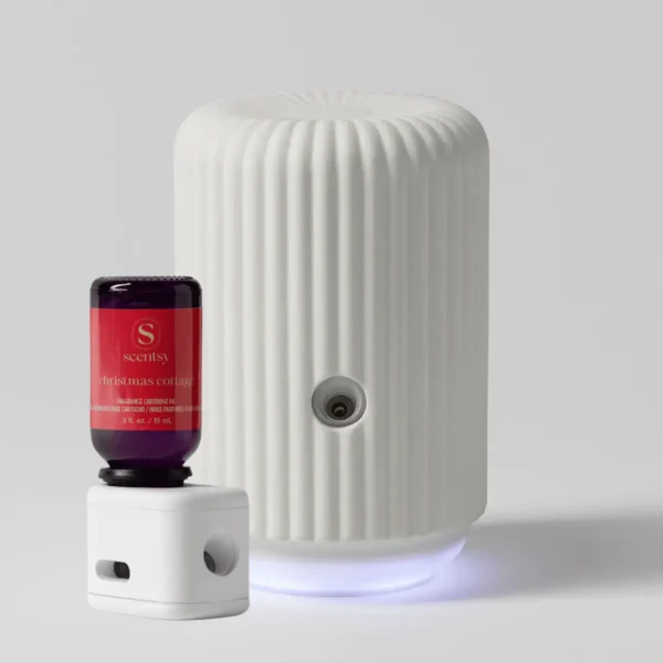 Scentsy Solo Diffuser & Christmas Cottage Fragrance Cartridge