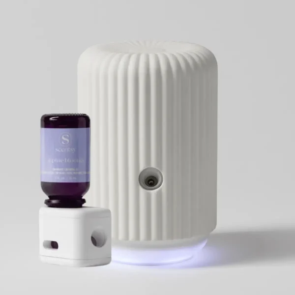 Scentsy Solo Diffuser & Alpine Blooms Fragrance Cartridge