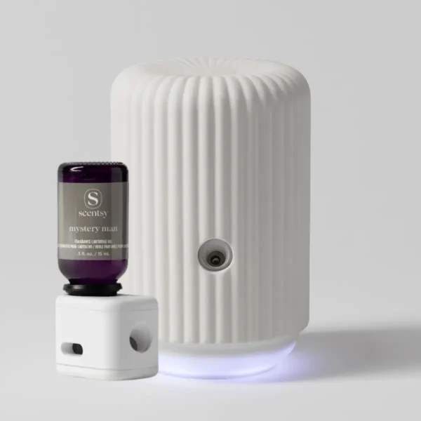 Scentsy Solo Diffuser & Mystery Man Fragrance Cartridge