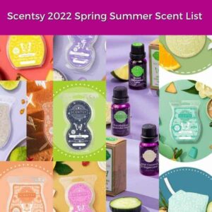 Scentsy Spring 2022 Scent List 600 x 600 px