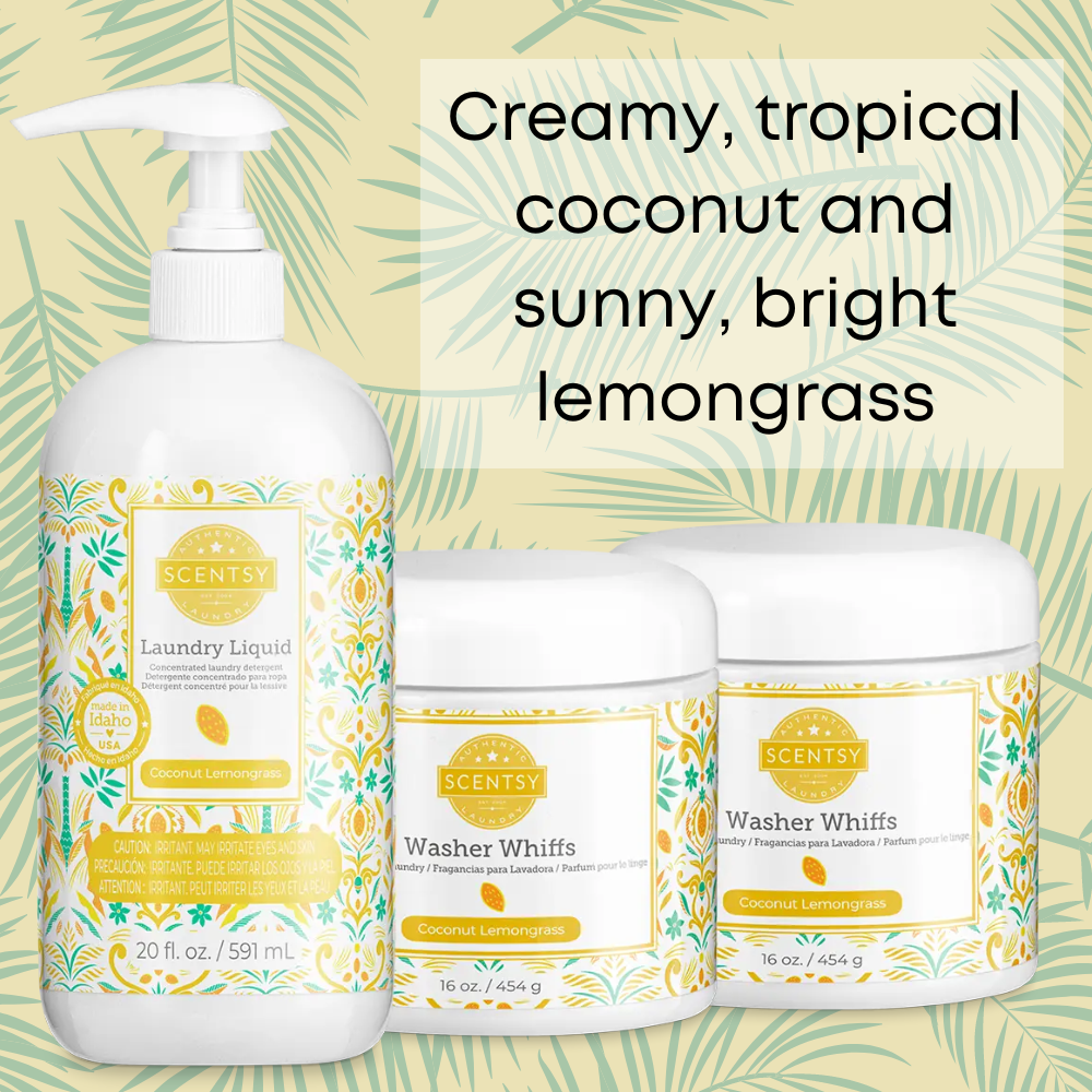 Scentsy Spring 2024 Laundry & Clean Bundles