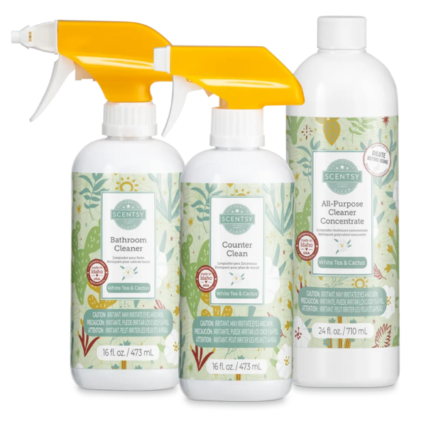 White Tea & Cactus Scentsy Clean Bundle