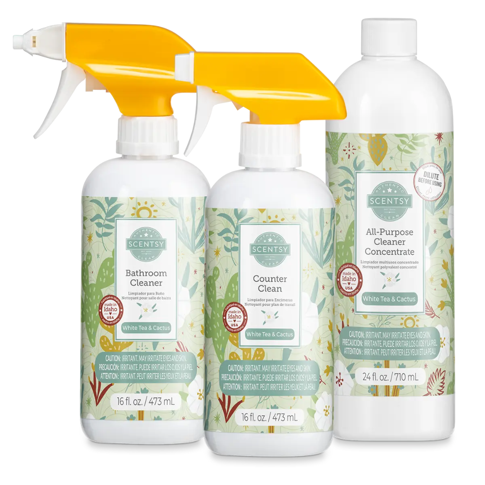 Scentsy Spring 2024 Laundry & Clean Bundles Shop Now Incandescent