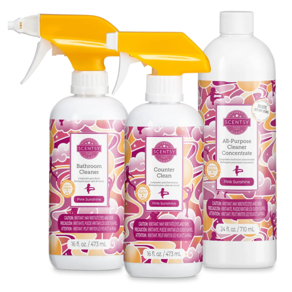 Pink Sunshine Scentsy Clean Bundle