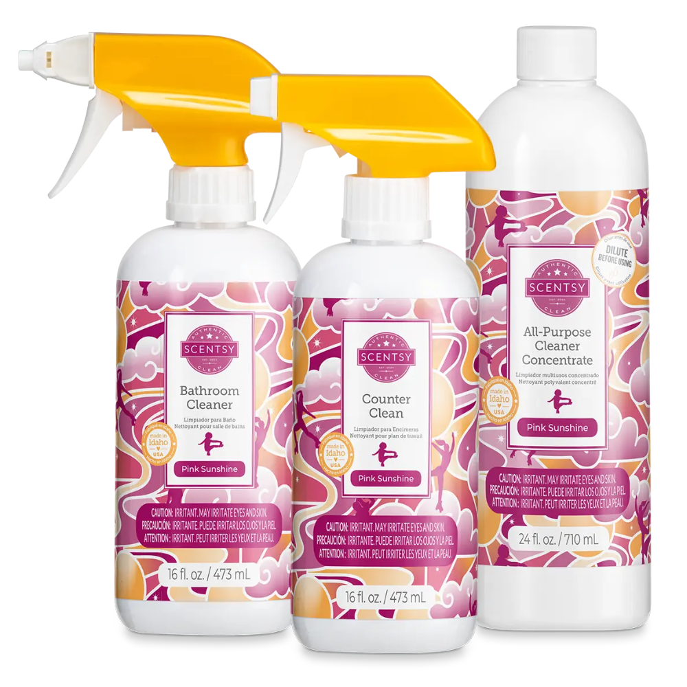 Pink Sunshine Scentsy Clean Bundle