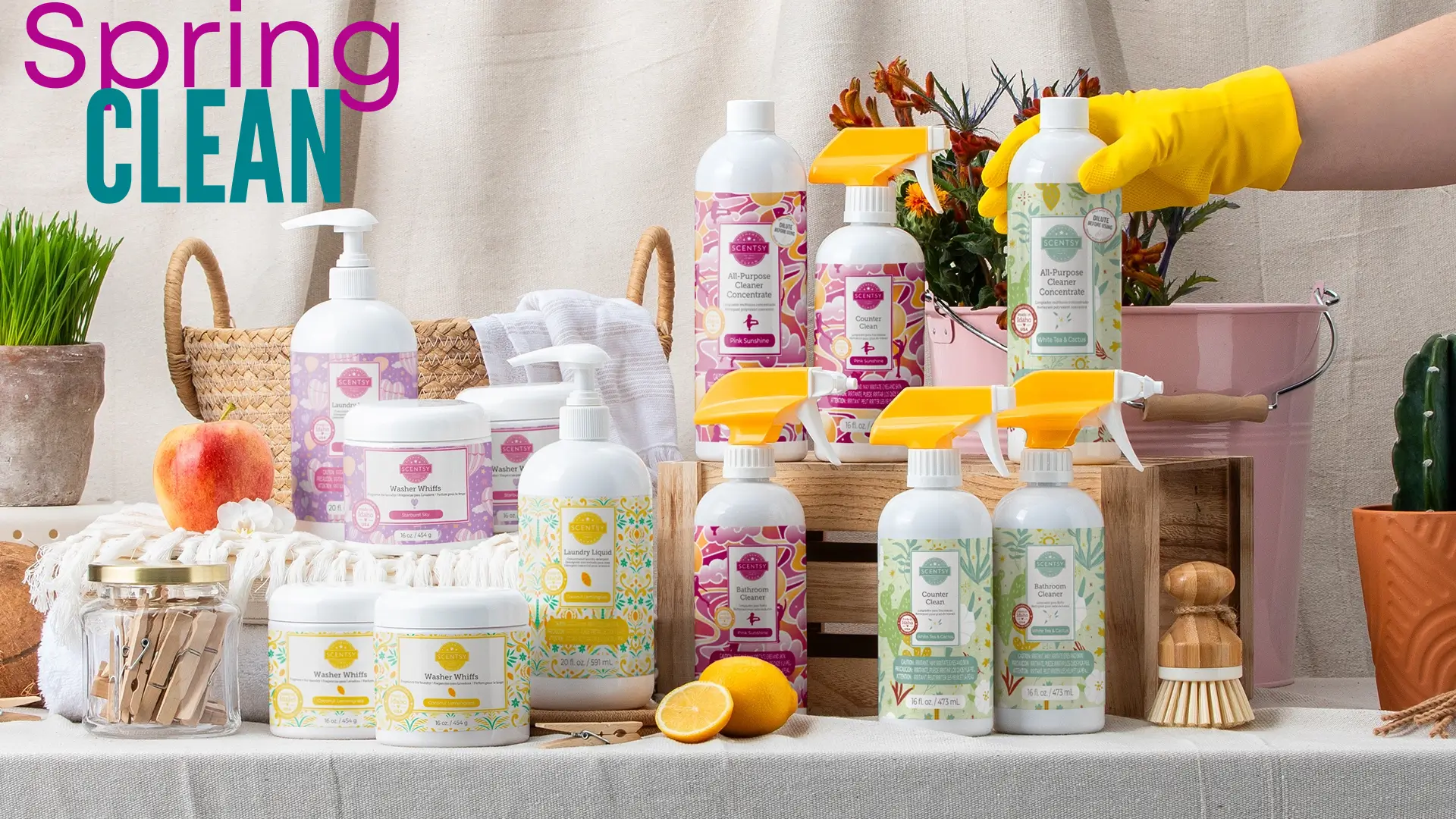 Scentsy Spring 2024 Laundry & Clean Bundles