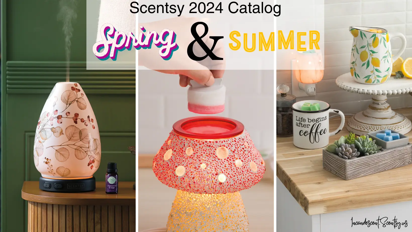 Shop The Scentsy 2024 Spring Summer Catalog