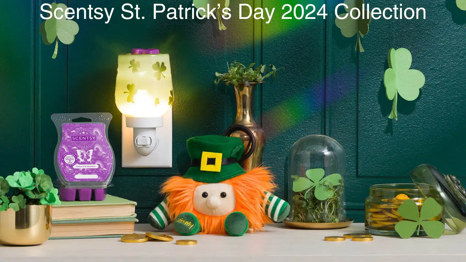 Scentsy 2024 St. Patrick’s Day Collection Shop Now Incandescent