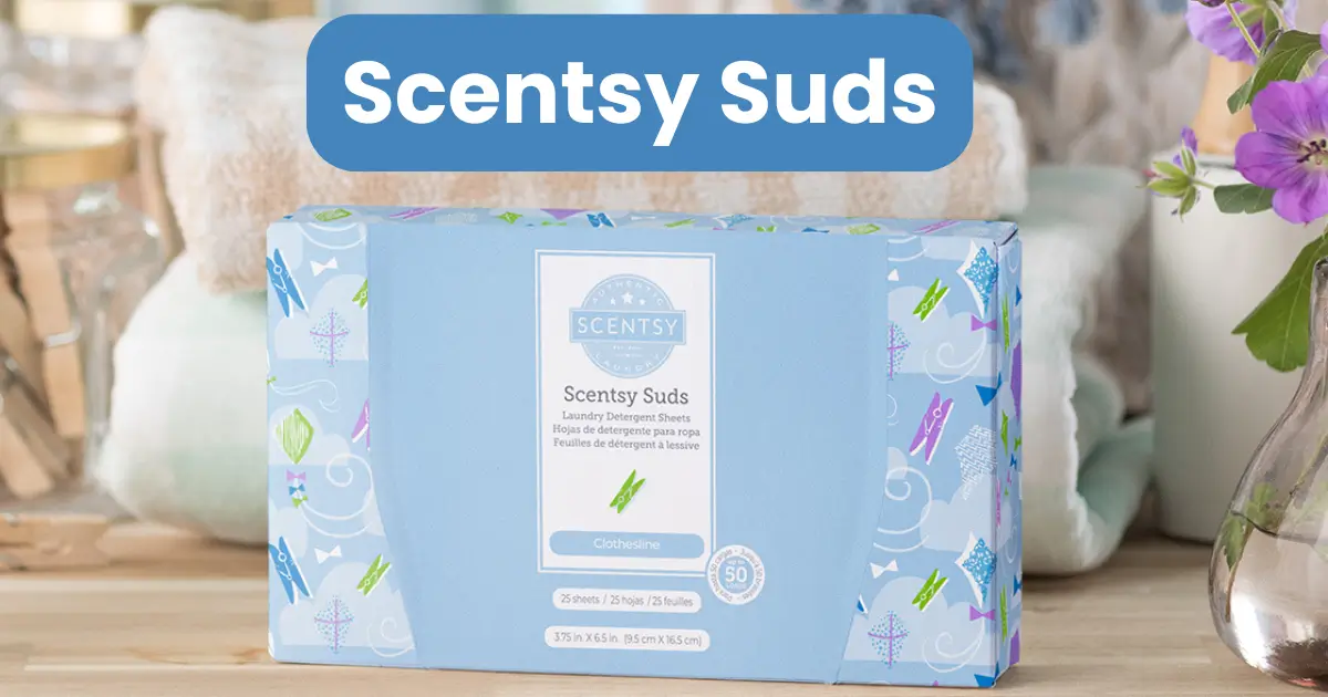 Introducing Scentsy Suds Laundry Detergent Sheets | Shop Now
