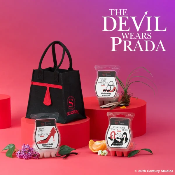 Scentsy The Devil Wears Prada Collection 20261 The Devil Wears Prada Scentsy Bar Wax Collection