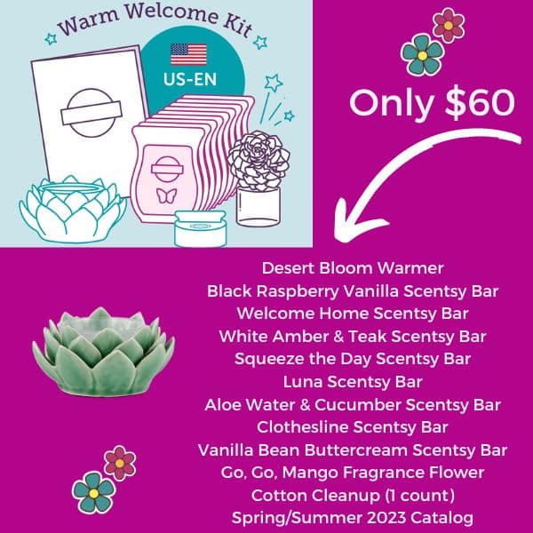 Scentsy Warm Welcome Kit 1080 × 1080 px 600 × 600 px