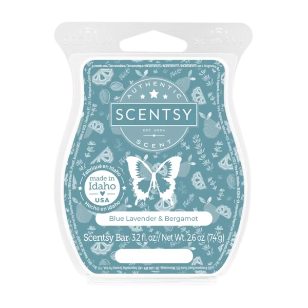 Blue Lavender & Bergamot Scentsy Bar | Mental Health Awareness