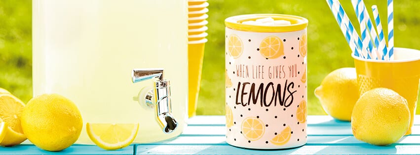 Scentsy When Life Gives You Lemons Warmer