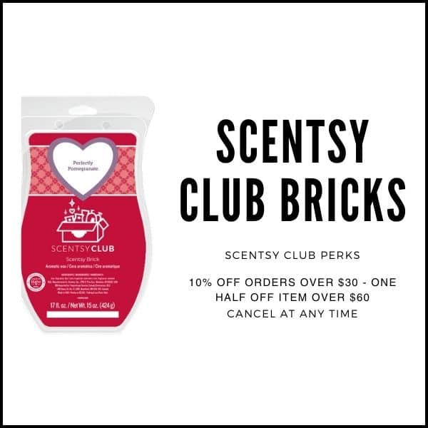 Scentsy Bricks only available in The Scentsy Club | Subscribe & Save