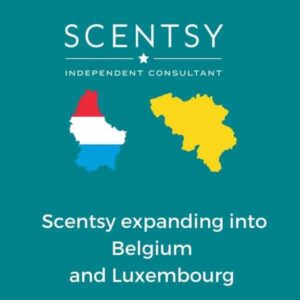 Scentsy expanding into Belgium and Luxembourg Late Summer 2022 600 × 600 px 1