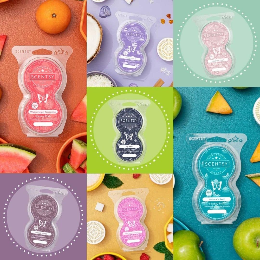 Scentsy Fragrance Pods for Fans 2022 Scents