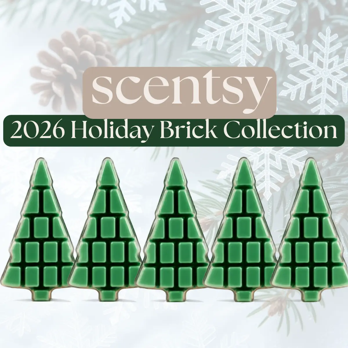 Scentsy 2026 Holiday Brick Fragrance Collection Scentsy 2026 Holiday Brick Fragrance Collection