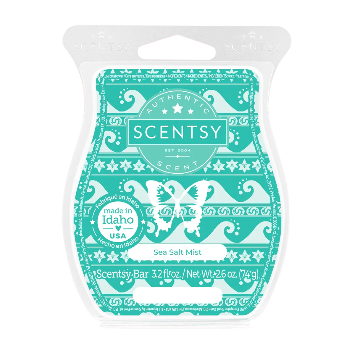 Sea Salt Mist Scentsy Bar