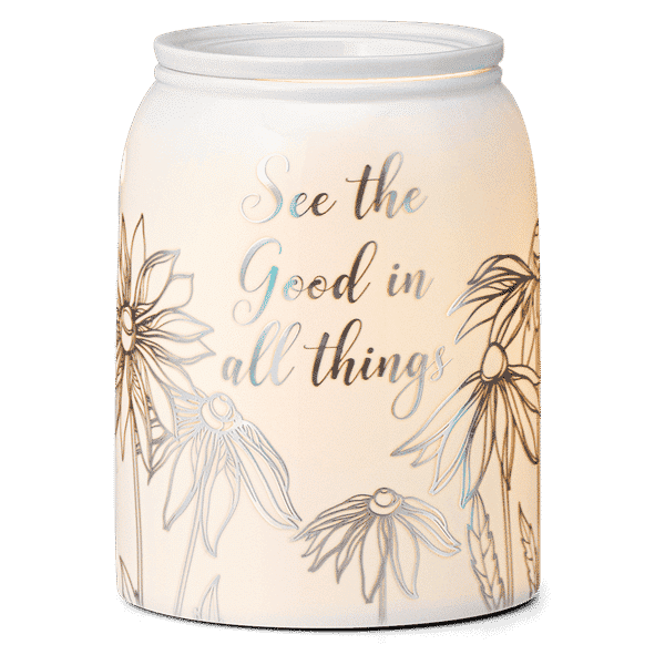 See the Good Scentsy Warmer Glow