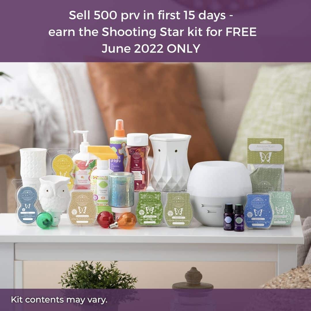 Sell 500 prv In first 15 days and earn the Shooting Star kit for FREE June 2022 ONLY