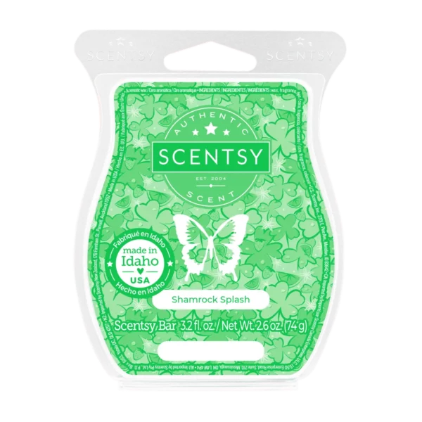 Shamrock Splash Scentsy Bar |  February 2024