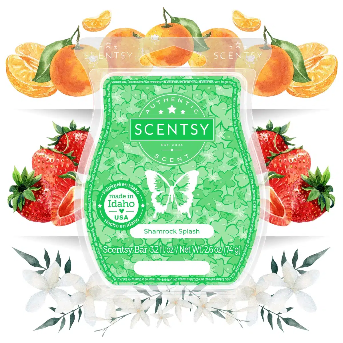 Scentsy February 2024 Warmer & Scent of the Month - Lucky Leprechaun Hat + Shamrock Splash