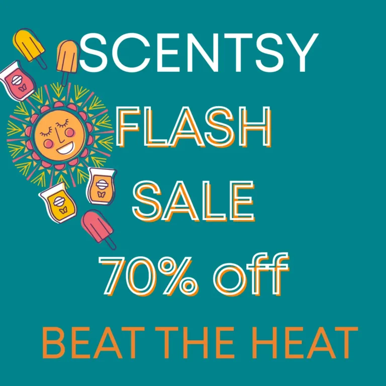 Scentsy Beat the Heat Flash Sale July 2025 | Shop 7/17