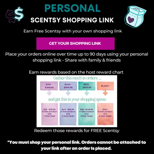 Scentsy Personal Rewards Shopping Link