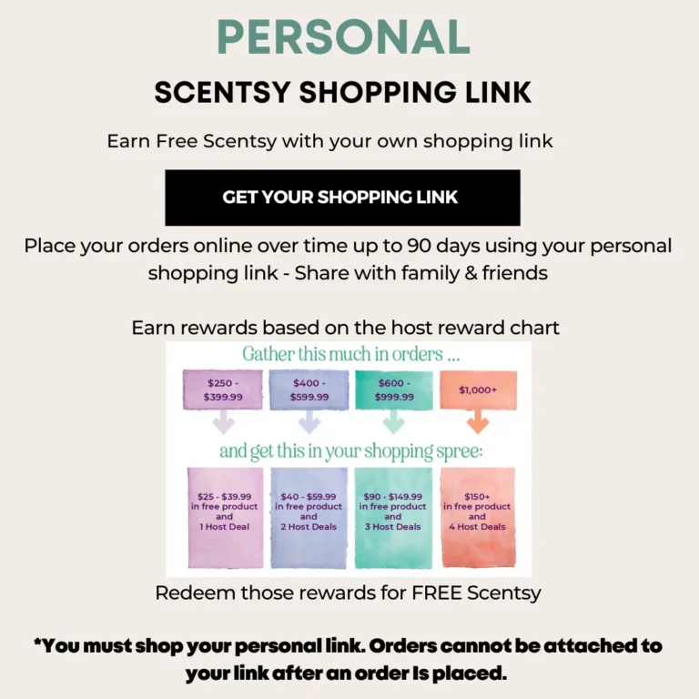 Scentsy Personal Shopping Link | Earn Rewards | Scentsy for less!