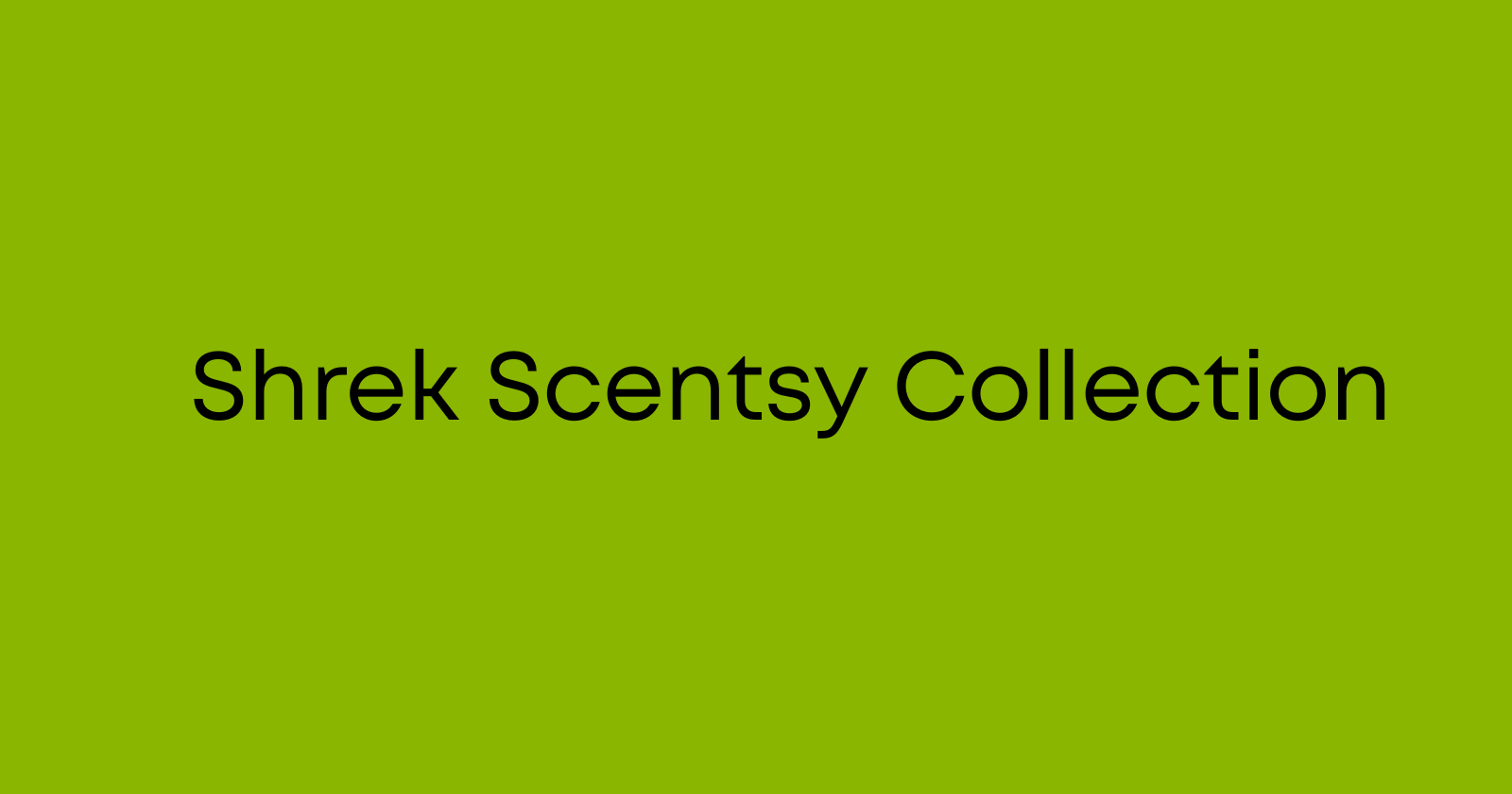 Shrek™ Scentsy Warmer Collection | Fall 2025