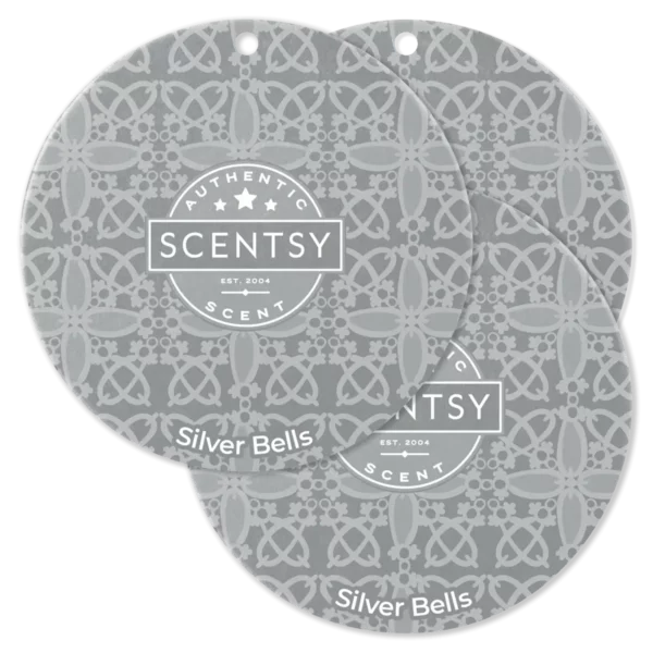 Silver Bells Scentsy Scent Circle 3 Pack Bundle
