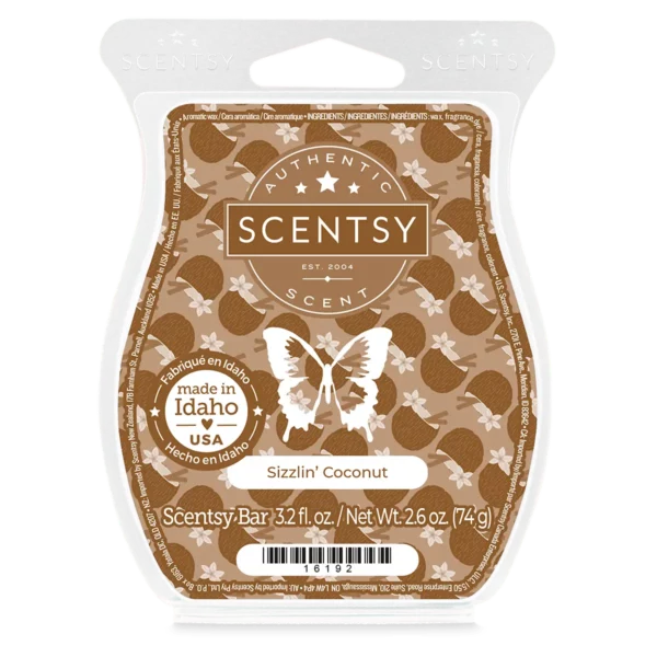 Sizzlin' Coconut Scentsy Bar
