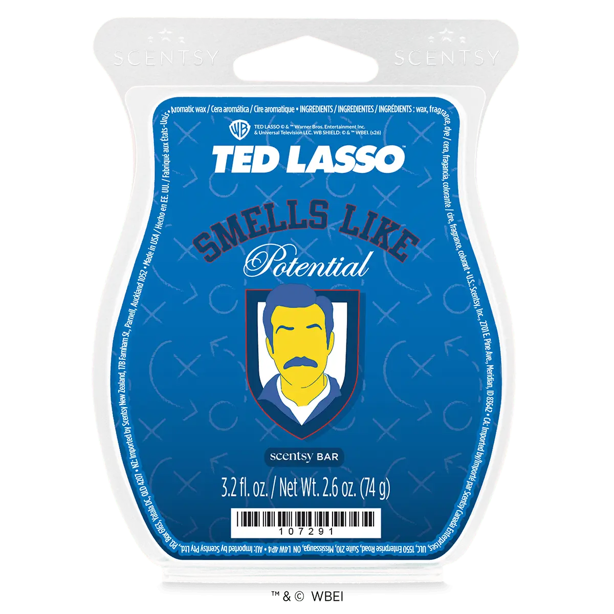 Smells Like Potential - Scentsy Bar 2 Ted Lasso™: Smells like Potential Scentsy Wax Bar