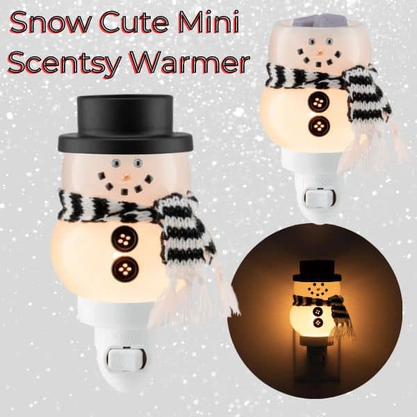 Snow Cute Snowman Mini Scentsy Warmer