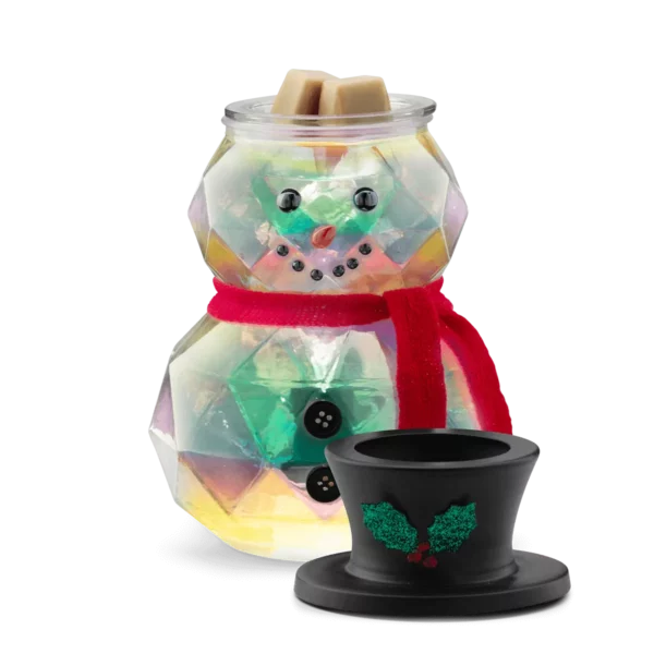 Snow Stopper Prismatic Snowman Scentsy Warmer November 2025