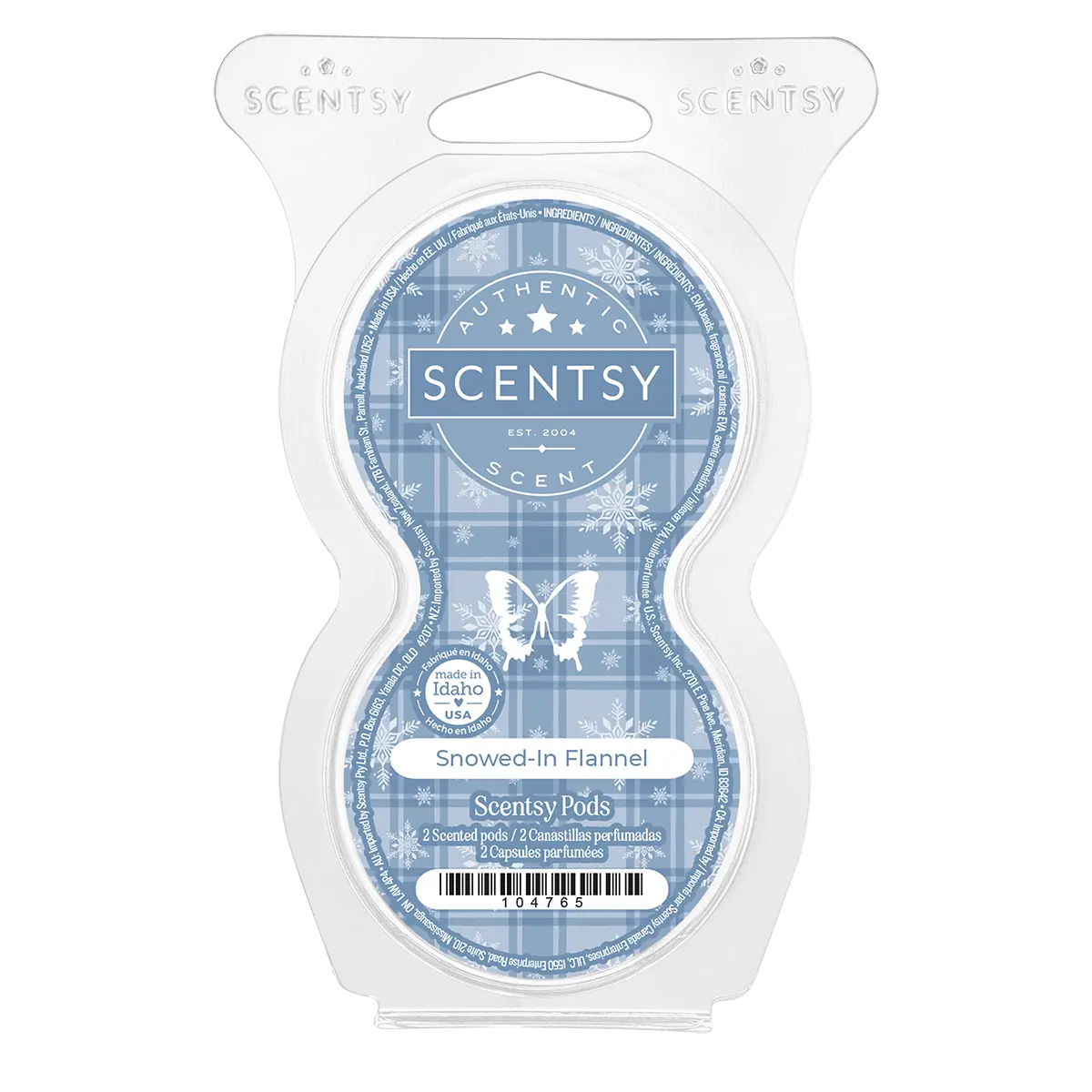 Snowed in Flannel Scentsy Pods