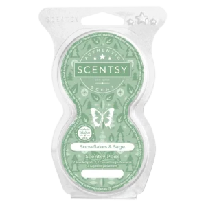 Snowflakes & Sage Scentsy Pods | December 2024
