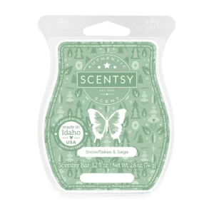 Snowflakes & Sage Scentsy Bar | December 2024
