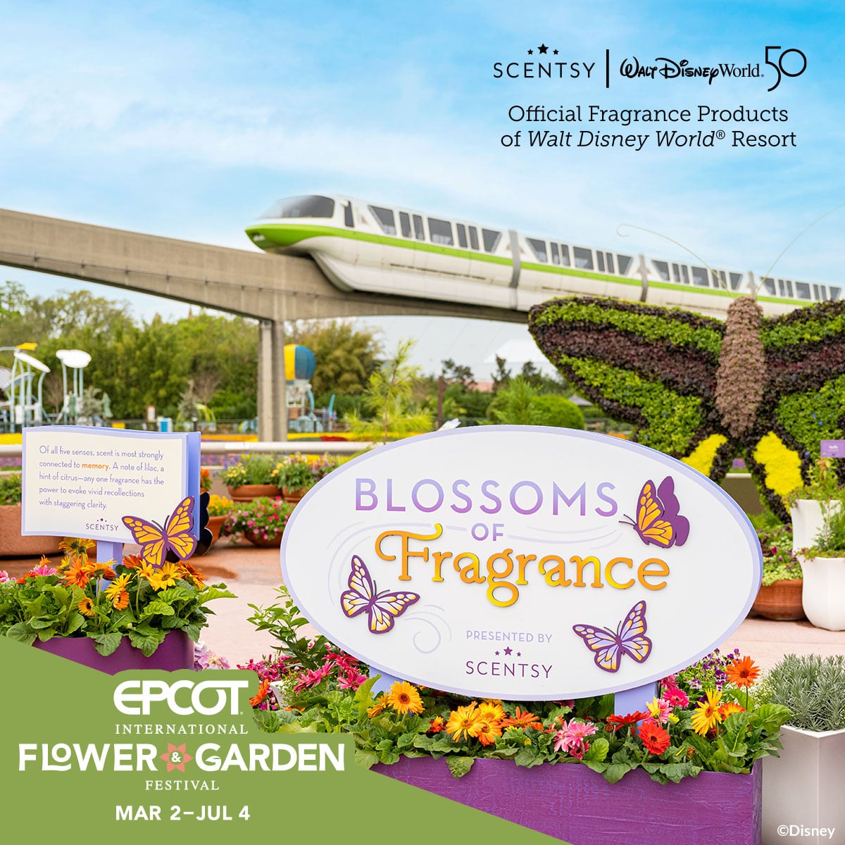Scentsy at the 2022 EPCOT® International Flower & Garden Festival Scentsy at the 2022 EPCOT® International Flower & Garden Festival